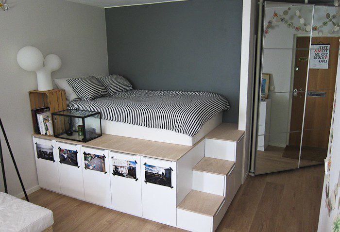 lit stockage et rangement ikea