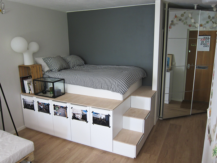 lit stockage et rangement ikea