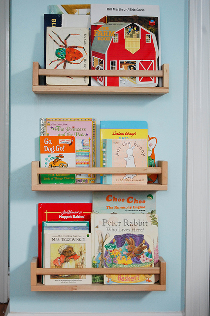 étagères à épices livres pour enfants