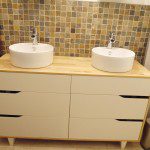 meuble de salle de bain double vasque Ikea