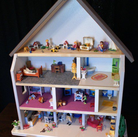 fabriquer une maison playmobil