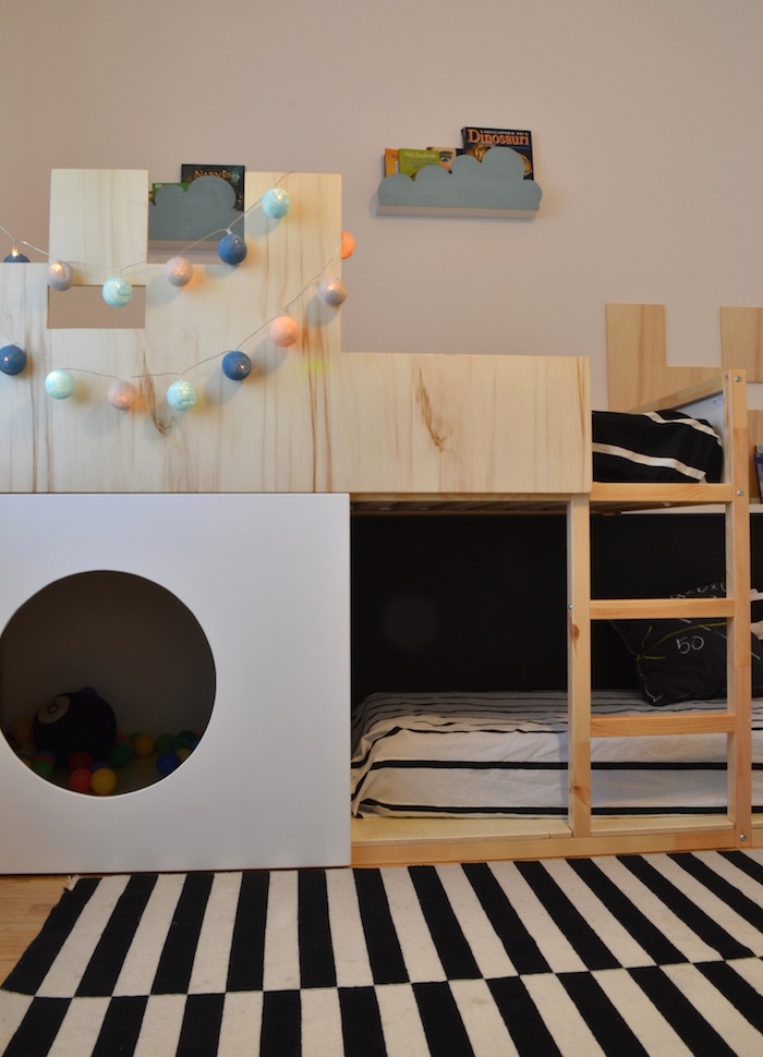 Un lit enfant KURA transform en ch teau fort Un lit enfant KURA transform en ch teau fort