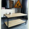 table basse industrielle