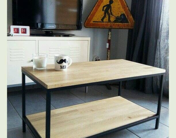 table basse industrielle