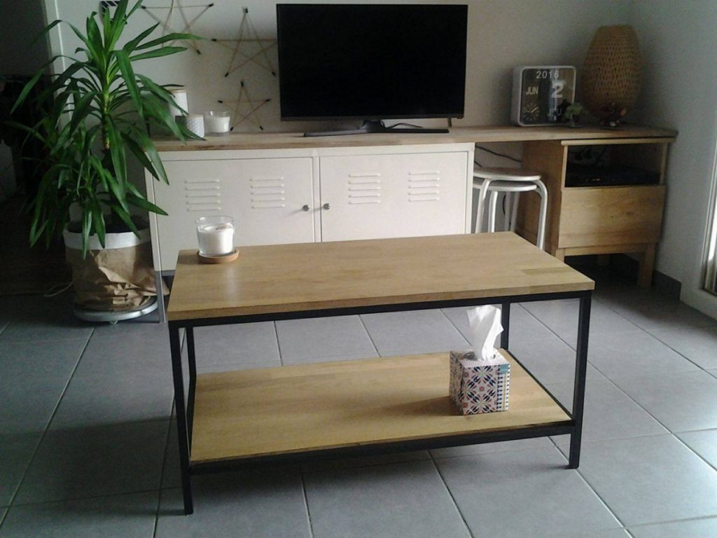 table basse indus