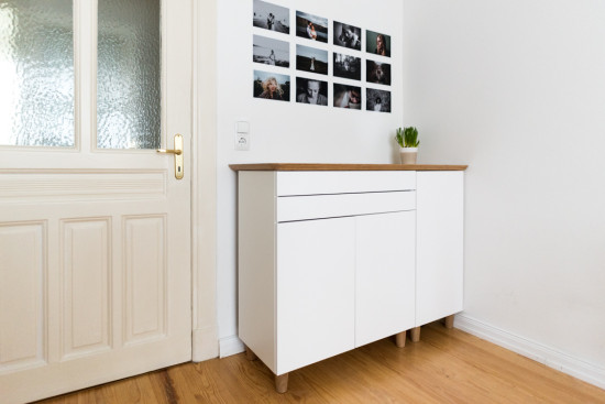 Scandinavian Bamboo Sideboard