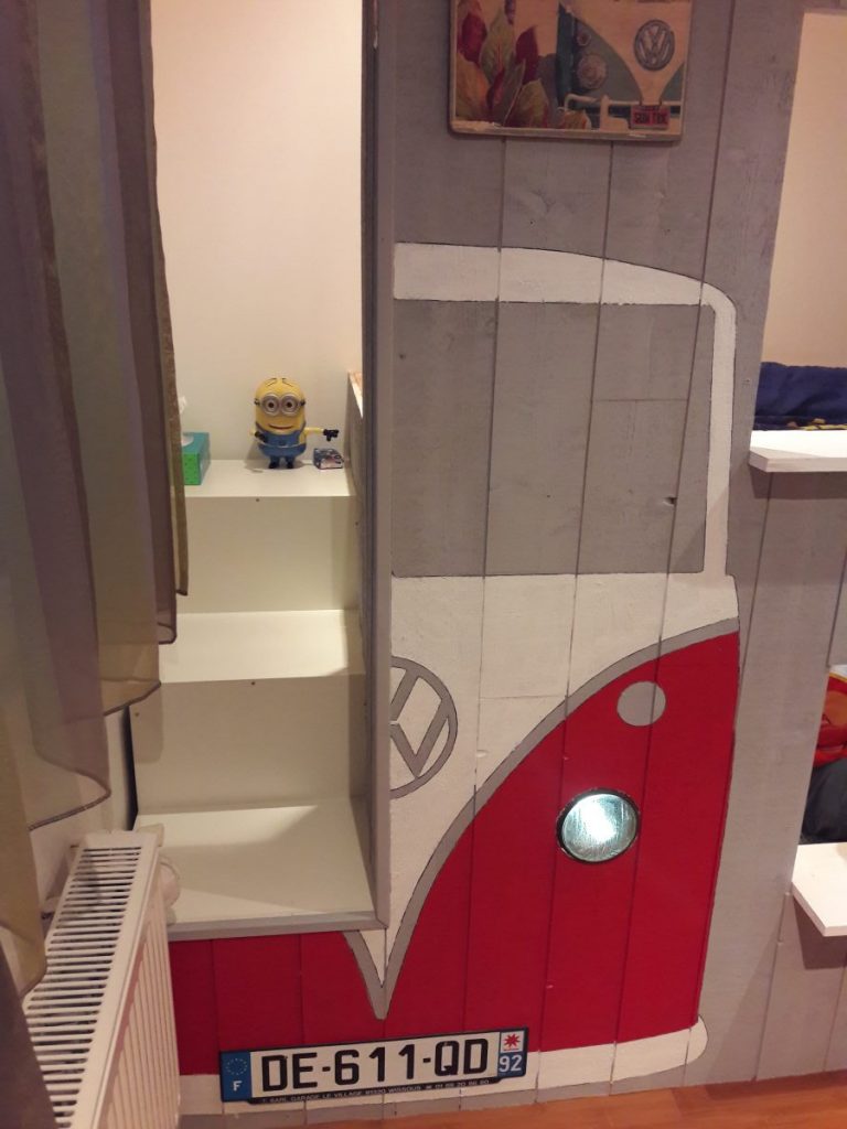 lit cabane combi volkswagen