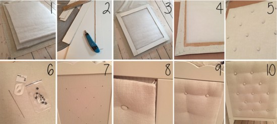 DIY headboard for IKEA HENSVIK crib - Instructions