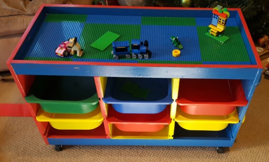 TROFAST LEGO table. Play time!