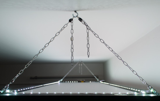 metal chains to hang up the mirror