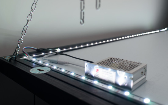 LED lighting for the mirror 
