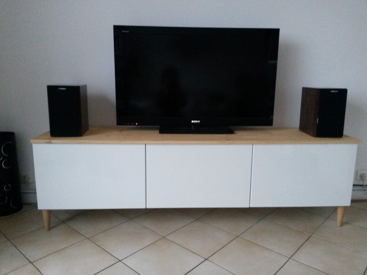  Meuble  TV avec BESTA Ikea 