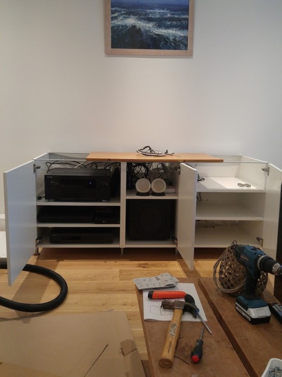 4-ikea metod TV unit