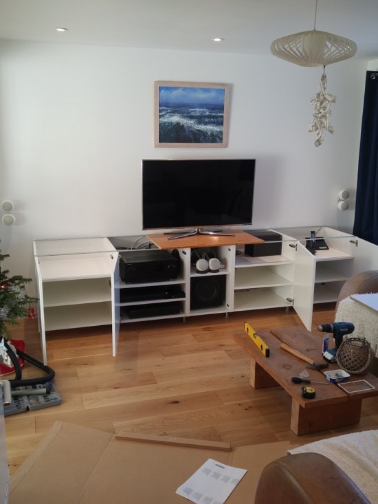 5-ikea metod TV unit