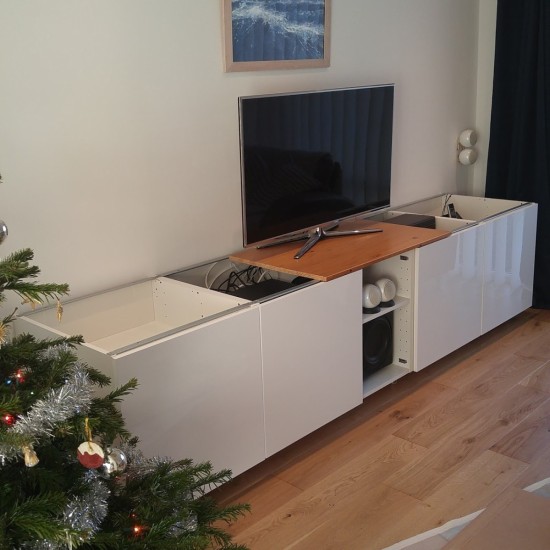 6-ikea metod TV unit