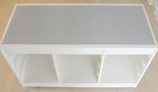 Grey LEGO base plates