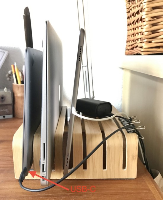 IKEA Rimforsa DIY Bamboo Tablet + Laptop holder