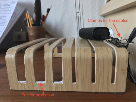 IKEA Rimforsa DIY Bamboo Tablet + Laptop holder