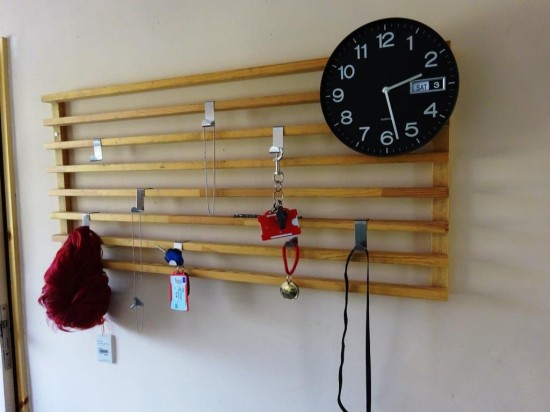 A full length wall storage solution