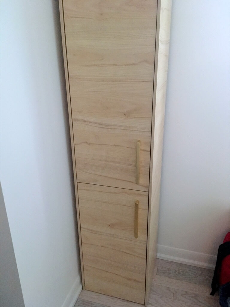 DIY Shoe cabinet tall and narrow for the entryway