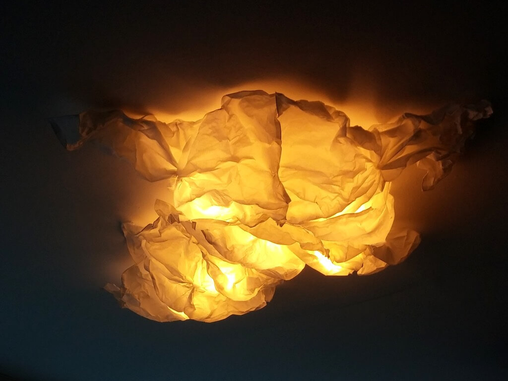 Light up with a whimsy Cloud Ceiling Light