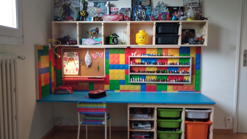 bureau enfant DIY