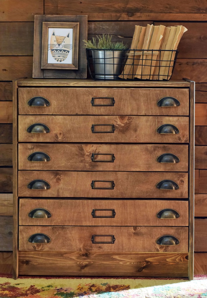 Apothecary cabinet from RAST chest of drawers