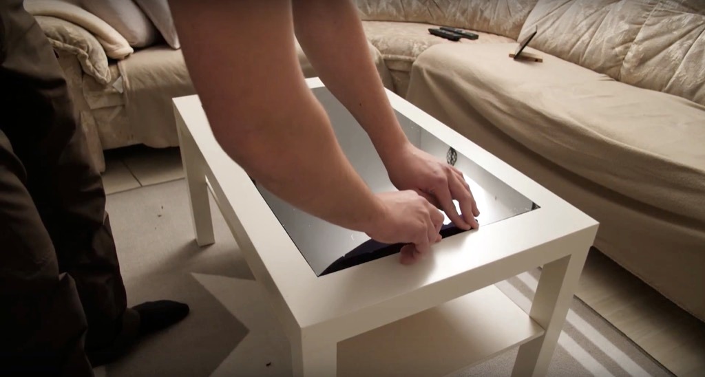 Transform an IKEA table into an Infinity Mirror Coffee Table