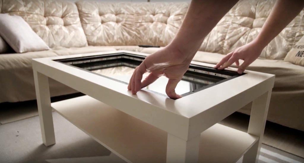 Transform an IKEA table into an Infinity Mirror Coffee Table