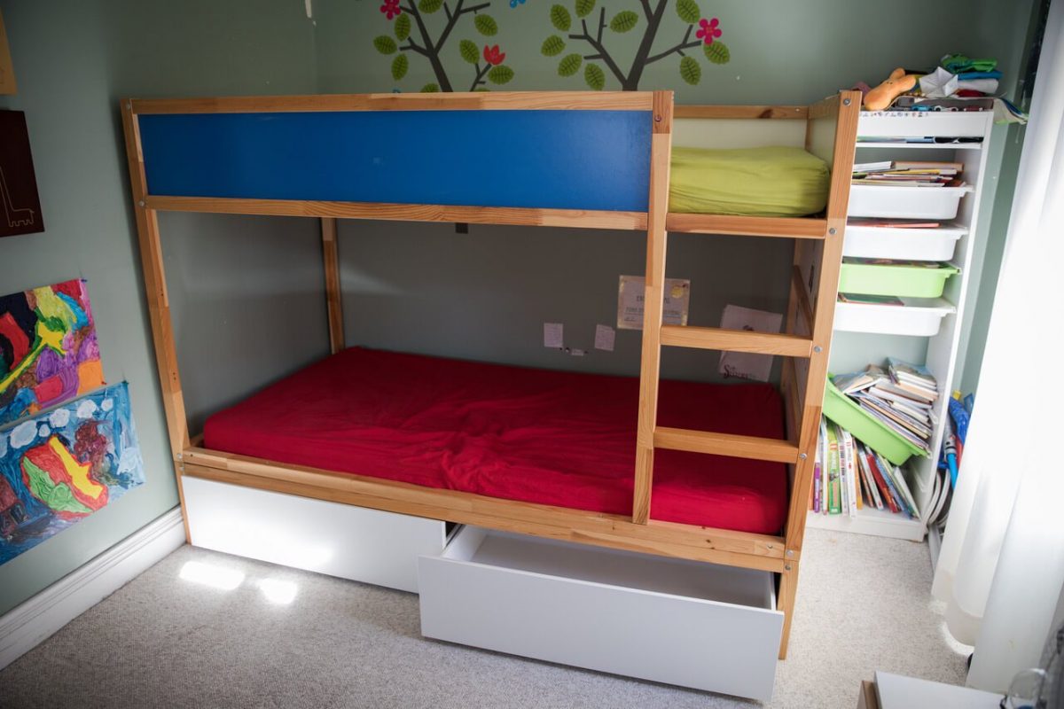 Hacking the KURA into a bunk bed with storage
