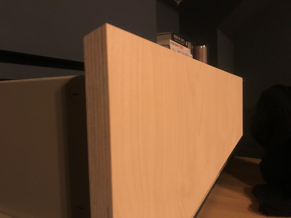 Stylish loft storage with customised built-in IKEA chests