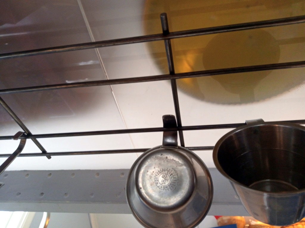 IKEA suspended shelves for kitchens