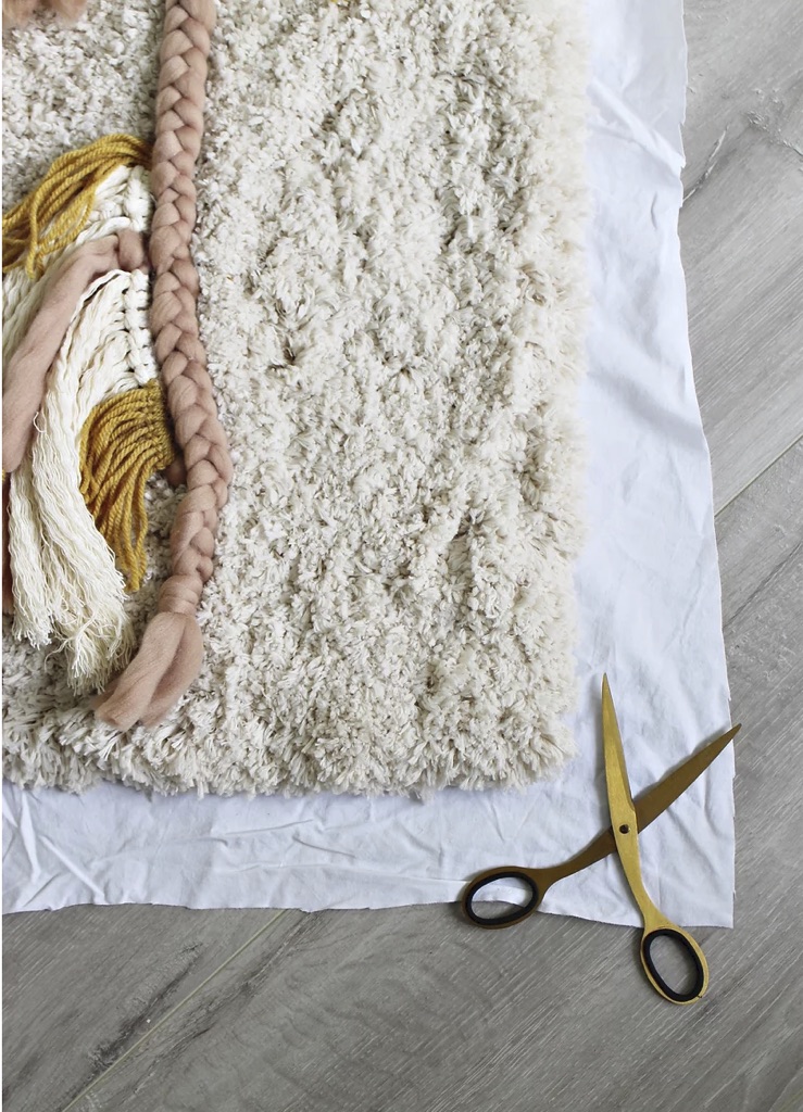 DIY boho pillow