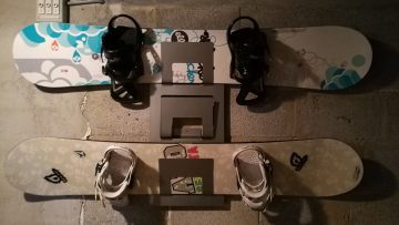 Support planche de snowboard (ou skateboard)