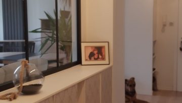 Customisation des meubles Ivar pour habiller le dessous d’une verrière